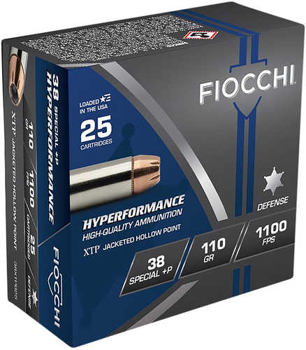 Fiocchi 38 Special 110 Grain Hollow Point – Premium Performance Ammunition