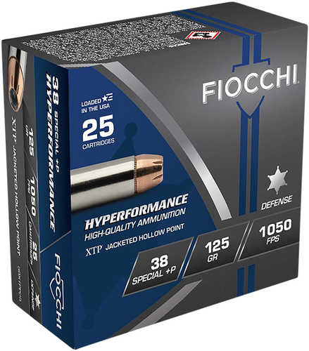 Fiocchi 38 Special 125 Grain Hollow Point – Premium Quality Ammunition for Competition and Hunting