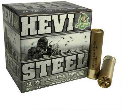 12 Gauge 25 Rounds HEVI Steel Environ Metal Ammunition