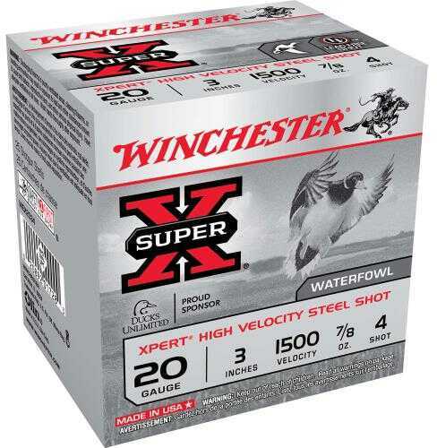 Winchester Xpert Hi Velocity 20 Gauge Steel Shotshell 25