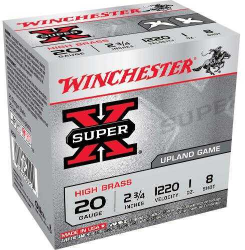Winchester 20 Gauge 25 Rounds Lead Game Load Size 8