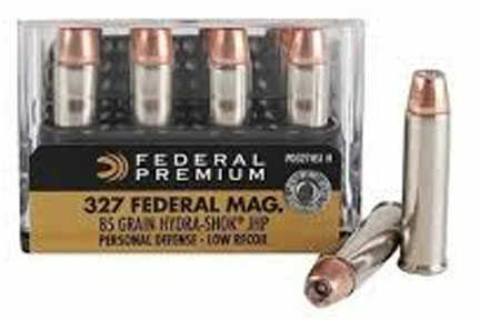 Vital-Shok 327 Federal Magnum 85 Grain Hollow Point – Premium Big Game Performance