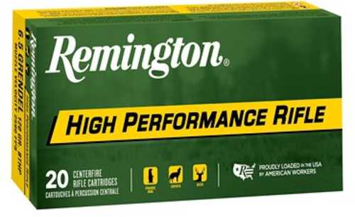 Remington 6.5 Grendel 120 Grain BTHP Ammo, 20 Rounds