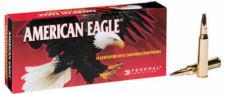 Federal American Eagle 338 Lapua Magnum 250 Grain Soft Point Ammo, 20 Rounds