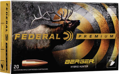 Federal Premium Berger Hybrid Hunter 270 WSM Ammo