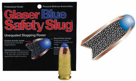 Glaser 380 ACP Ammunition – Pre-Fragmented Stopping Power