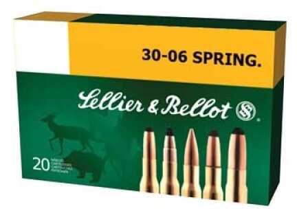 30-06 Ammo: Sellier and Bellot 180 Grain FMJ, 20 Rounds