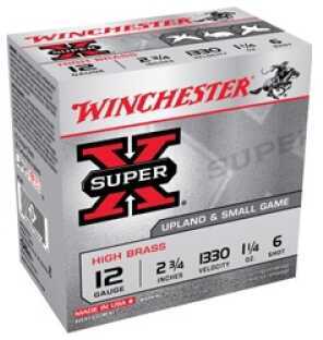 Winchester 12 Gauge 25 Rounds High Brass Game Load Size Six