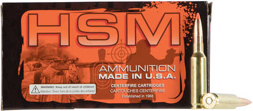 HSM 223 Remington 90 Grain Hollow Point Ammo 50 Rounds