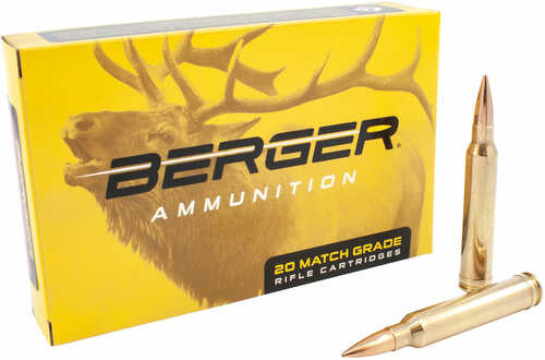 Berger Bullets 300 Win Mag Ammunition 20 Rounds 185 Grain