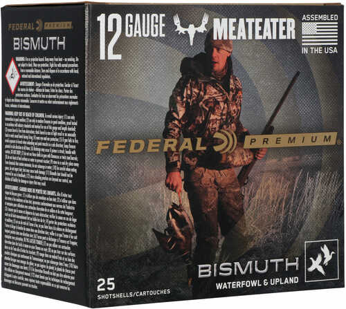 Federal Bismuth 12 Gauge 3in 1 3 8 Ounce 5 Shot 25 Rounds