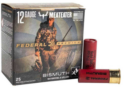 Federal Premium Bismuth 12 Gauge 2.75 Inch 1.25 Oz Pellets