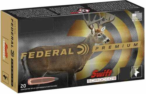 Federal Premium 308 Win 165 Gr Swift Scirocco II Ammo