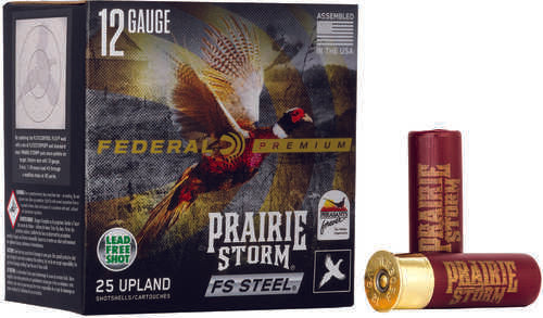 Federal Prairie Storm FS Steel 12 Gauge 3 Inch 1 1/8 Oz