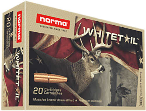 Norma 243 Winchester Ammunition 100 Grain PSP 20 Rounds