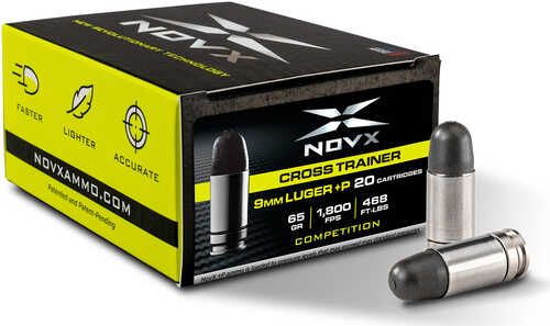 NovX Cross Trainer 9mm Luger +P – Lightweight and Accurate Performance