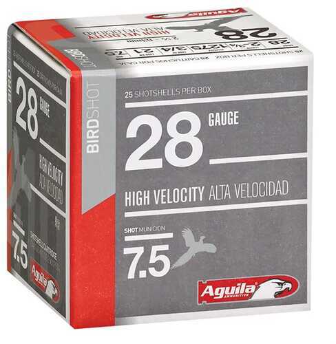 Aguila 28 Gauge Ammunition 1 Oz 1200 FPS Lead Shot 25 Rounds