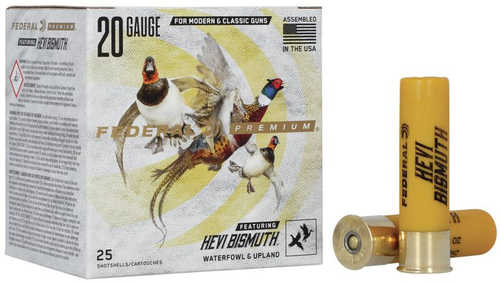 Federal Premium HEVI Bismuth 20 Gauge 3 Inch 1 1/8 Oz 1350
