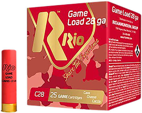 Rio Ammunition Game Load Heavy Field 28 Gauge 2.75 Inch 1 Oz
