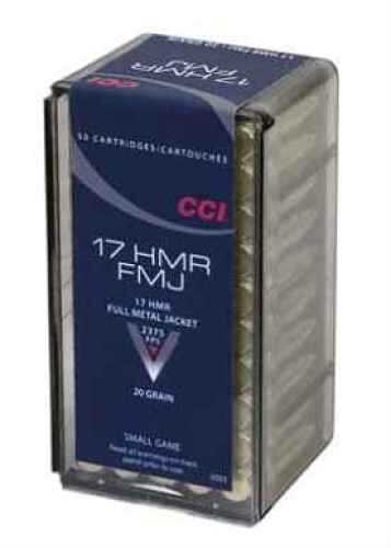 CCI 17 HMR 50 Rounds Ammunition - Enhanced Accuracy and Consistency for Target Shooting