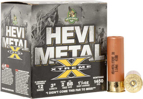 Hevi Shot 12 Gauge 3 Inch Tungsten Steel Shot 5 Rounds
