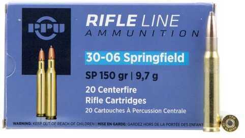 Prvi Partizan 30-06 Springfield 150Gr Soft Point 20 Rounds