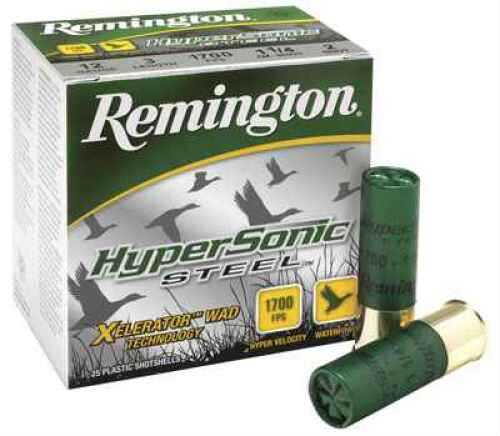 Remington 12 Gauge 25 Rounds Ammunition Steel Hypersonic