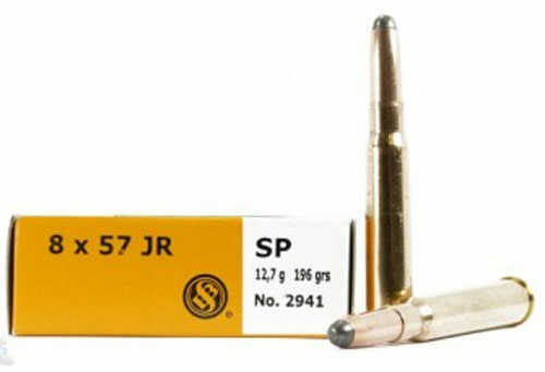 Sellier And Bellot 8x57 Jrs 196 Grain Soft Point 20 Round
