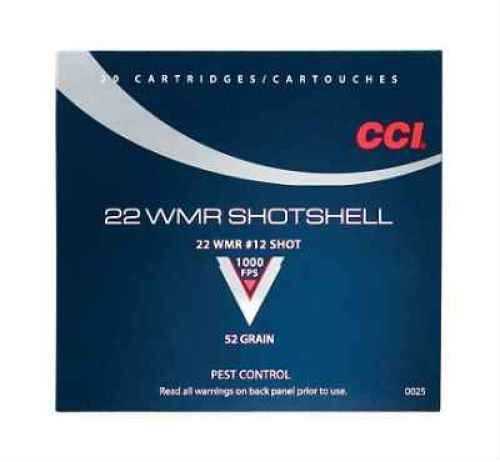 CCI 22 Winchester Magnum Rimfire Shotshell - Effective Pest Control with Small Lead Pellets