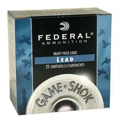 A box of Federal 12 Gauge Ammunition, 250 rounds of 2 3/4 1 oz Lead #6, ideal for small game hunting. The packaging features the Federal logo and images of birds, perfect for outdoor enthusiasts.