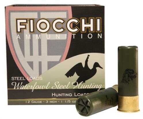 Fiocchi 12 Gauge Steel Shot Ammunition 25 Rounds 3 Inch