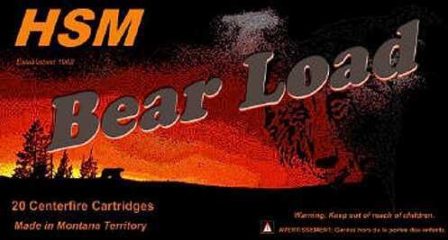 HSM 44 Rem Magnum 50 Rounds Ammunition – Exceptional Terminal Performance for Bear Defense