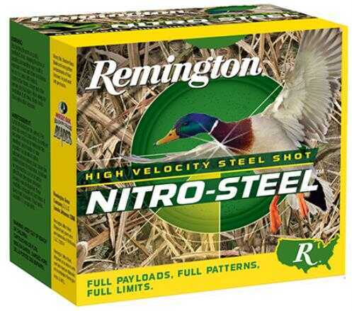 Remington 20 Gauge 3 Inch Steel Shot Ammunition 25 Rounds