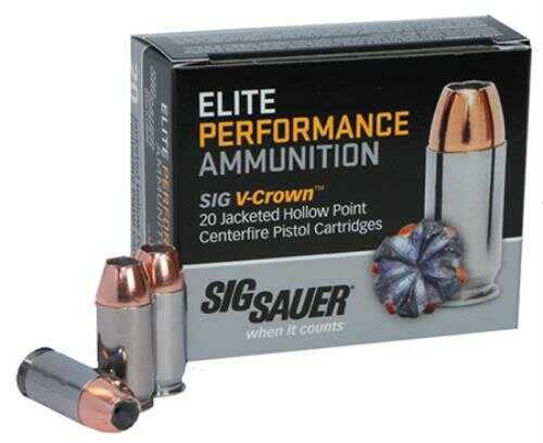 Sig Sauer V-Crown 38 Special 125 Grain Hollow Point – Superior Accuracy and Reliability
