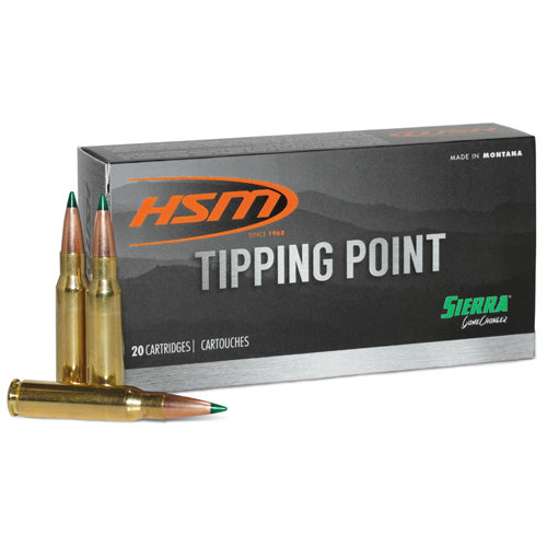 HSM 90 Grain Boat Tail .243 Winchester Ammo 20 Rounds