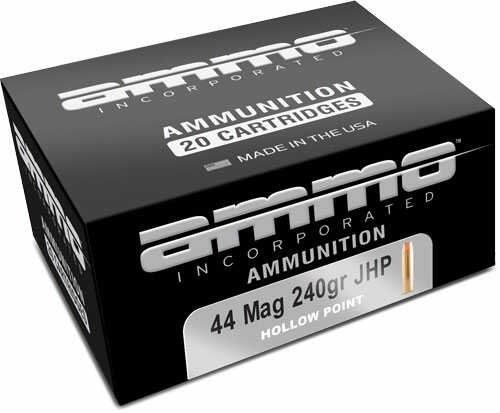 Ammo Inc Signature 44 Magnum 240 Grain Jacketed Hollow Point – Reliable Stopping Power