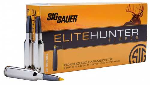 Sig Sauer 30-06 Springfield 165 Grain Elite Hunter Tipped Ammo - 20 Rounds