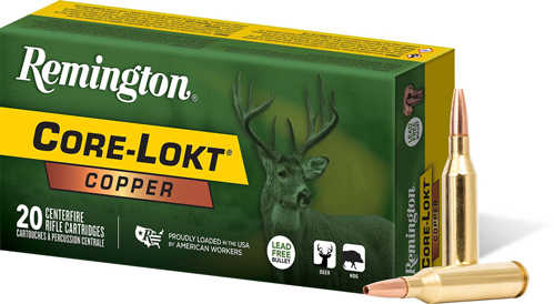 Remington 300 Blackout 120 Grain Copper Core LOKT HP 20 Rds