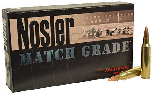 Nosler 22 Nosler 77gr Hollow Point Boat Tail Ammo 20rd