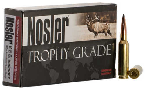 Nosler Trophy Grade 6.5 Creedmoor 142Gr AccuBond 20 Rounds