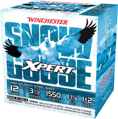 Winchester Snow Goose Steel Shot 12 Gauge 3.5 Inch 25 Rounds