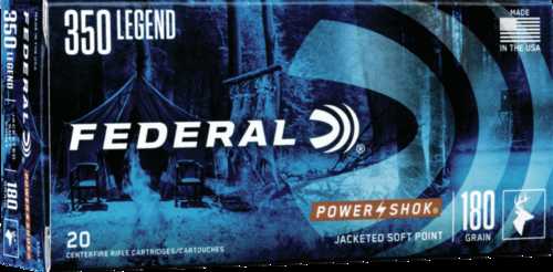 Federal Power-Shok 350 Legend 180 Grain Soft Point Ammo 20 Rounds