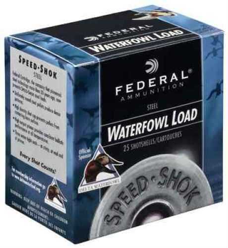 Federal 12 Gauge 25 Rounds Steel Shot Three And A Half Inch