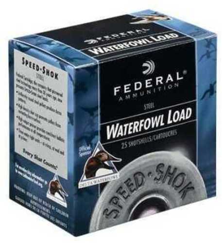 Federal 12 Gauge 25 Rounds Steel Shot 3In 1.25oz No 3