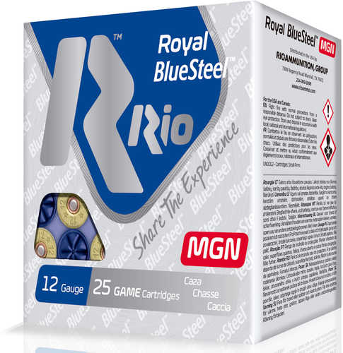Rio Royal Blue Steel 12 Gauge 3 Inch One Quarter Oz 4 Shot