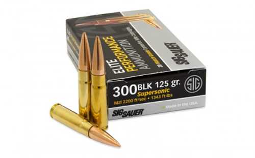Sig Sauer Elite 300 AAC Blackout 125 Grain FMJ 20 Rounds