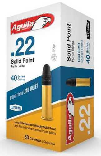 Aguila 22 Long Rifle 50 Rounds Ammunition - High Volume Shooter Standard Velocity
