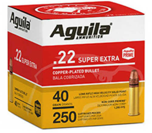 Aguila 22 Long Rifle Ammunition - High Velocity 250 Rounds for Precision Shooting