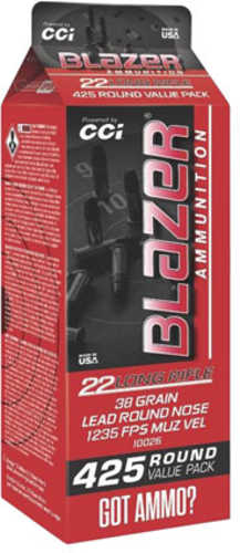 CCI 22 Long Rifle 425 Rounds Ammunition - Ideal For Small Game Hunting And Plinking