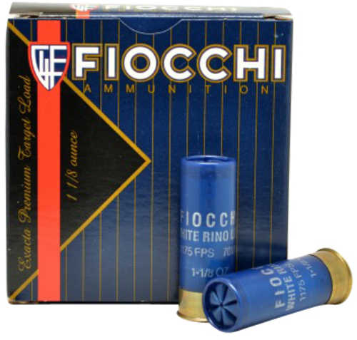 Fiocchi Rhino 12 Gauge 2 3 4 Inch Lead Shot 7.5 25 Rounds
